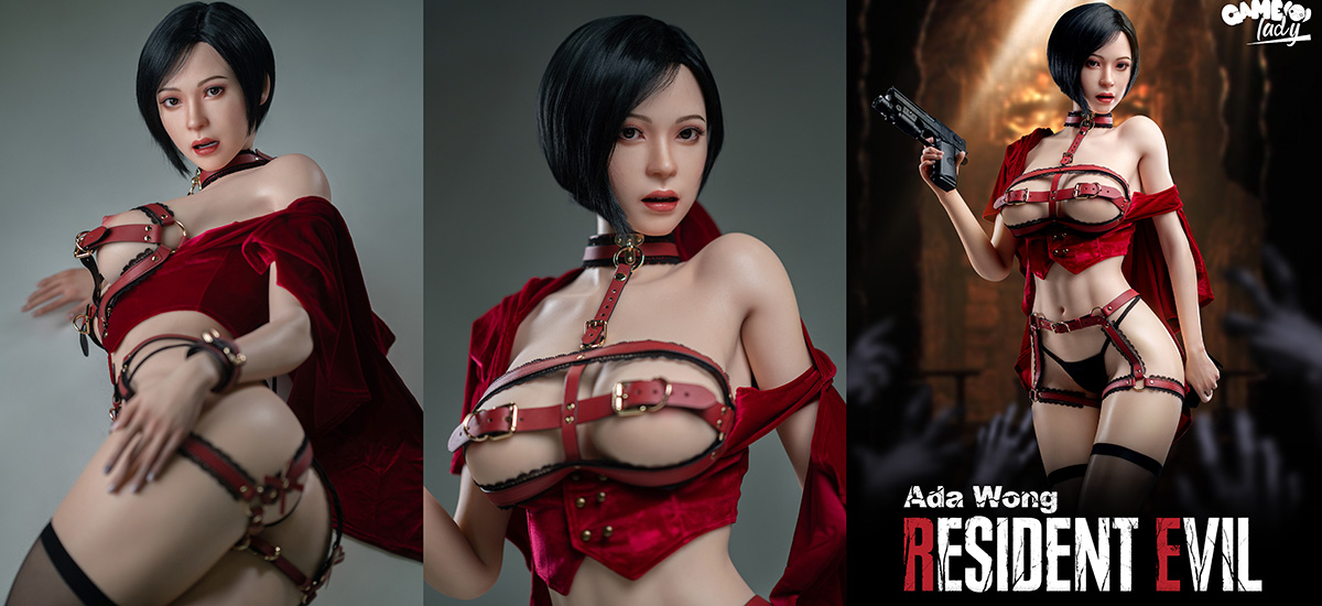 Newest Face Ada Wong Sex Doll With Blowjob Features